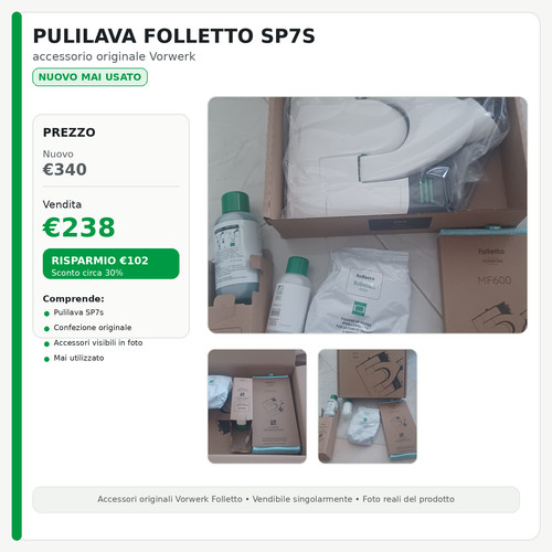 Pulilava folletto sp7s - pulilava,